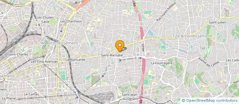 localisation de l'entreprise LESSERTIMMO  MARSEILLE