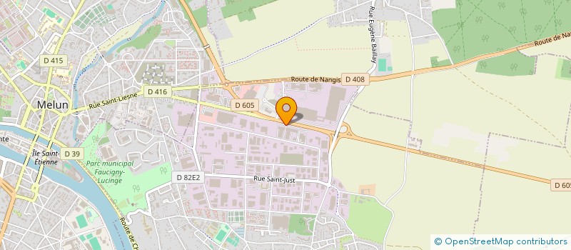 localisation de l'entreprise LESSERTISSEUR à VAUX-LE-PENIL