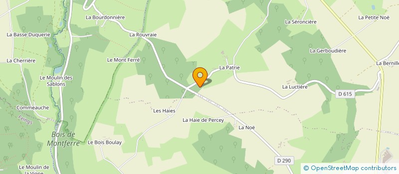 localisation de l'entreprise LESSIEU LIGARDES à LONGNY LES VILLAGES