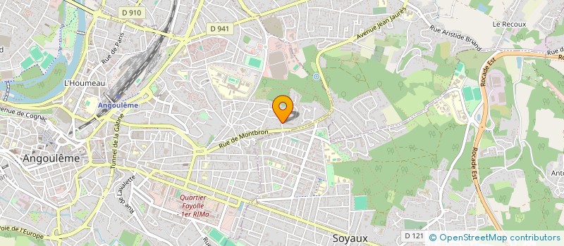 localisation de l'entreprise LESSINGER CONSULTING  ANGOULEME