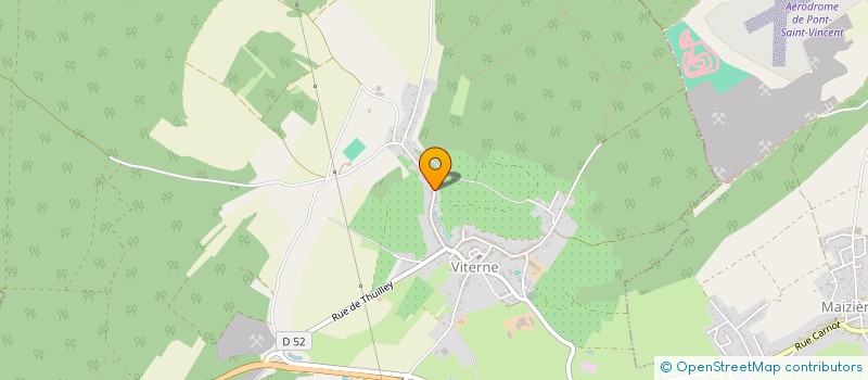 localisation de l'entreprise LESSINGER T.P.  VITERNE