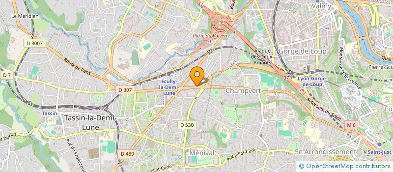 localisation de l'entreprise LESSIVE STUDIO DESIGN  TASSIN-LA-DEMI-LUNE