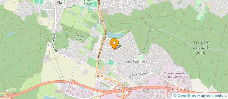 localisation de l'entreprise LESSORTECH TECHNOLOGIES à PLAISIR