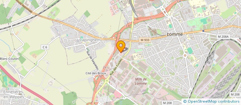 localisation de l'entreprise LESTA à LILLE