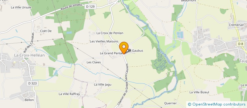 localisation de l'entreprise LESTAH  HELLEAN