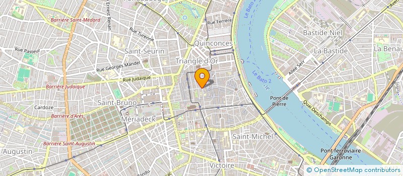 localisation de l'entreprise LESTANGE PATRIMOINE  BORDEAUX