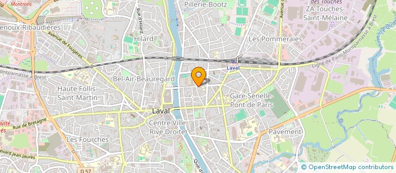 localisation de l'entreprise LESTAS LECLERCQ INDIVISION à LAVAL