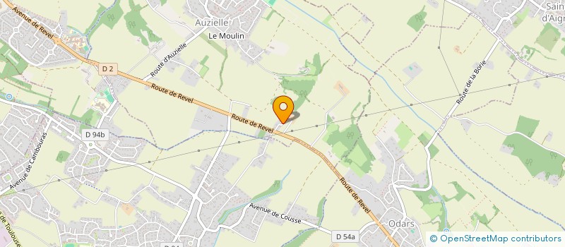 localisation de l'entreprise LESTAV-GAILLACDELGA  AUZIELLE