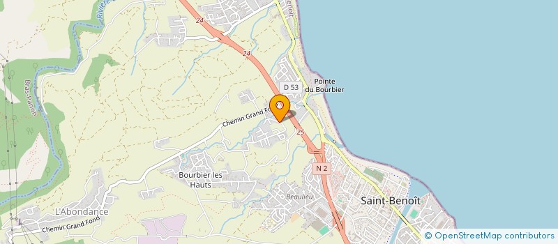 localisation de l'entreprise LESTE FAMILY à SAINT-BENOIT