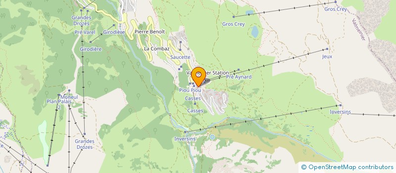 localisation de l'entreprise LESTEGWE  VALMEINIER