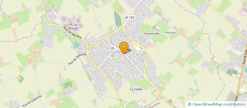 localisation de l'entreprise LESTEPHS à LINSELLES