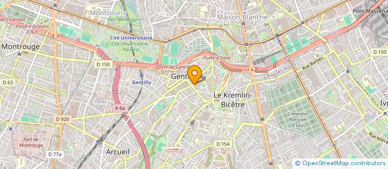 localisation de l'entreprise LESTGAUTLOC  GENTILLY