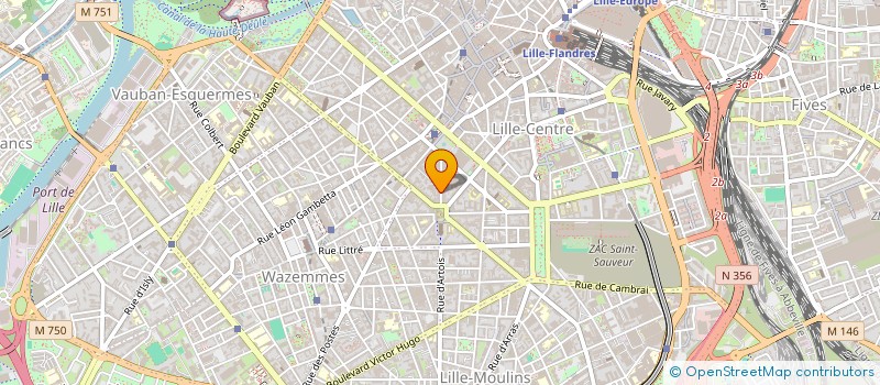 localisation de l'entreprise LESTIENNE'S ESTATE COMPAGNY à LILLE