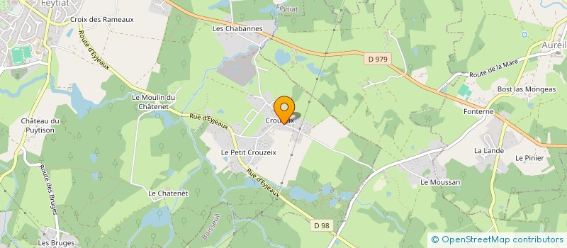 localisation de l'entreprise LESTIM à EYJEAUX