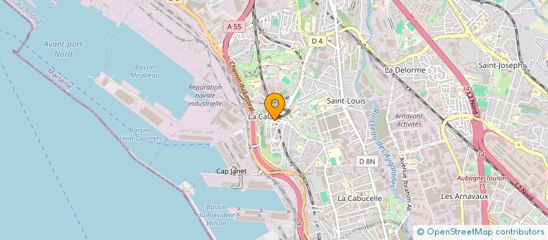 localisation de l'entreprise LESTINE à MARSEILLE