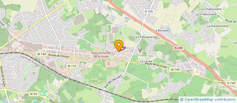 localisation de l'entreprise LESTIVAL MULTIMEDIA à HAUTE-GOULAINE