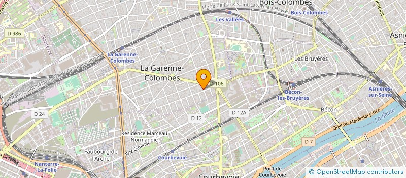 localisation de l'entreprise LESTON à LA GARENNE-COLOMBES