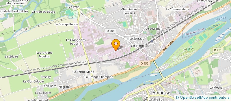 localisation de l'entreprise LESTRA à NAZELLES-NEGRON