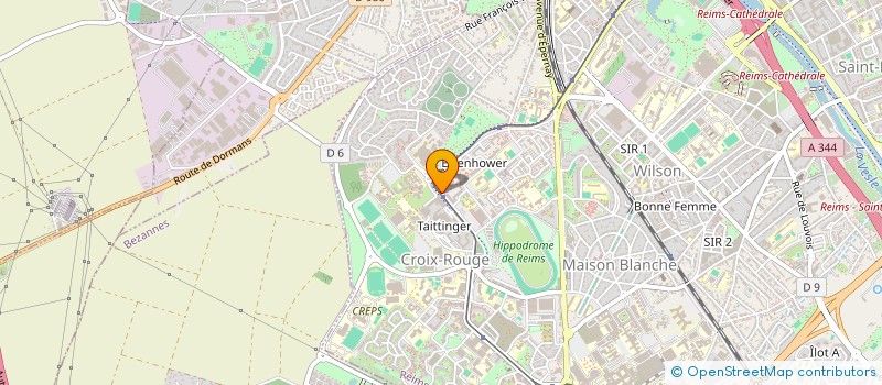 localisation de l'entreprise LESTRADE AUTO  REIMS