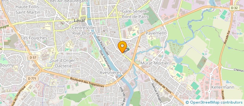 localisation de l'entreprise LESTRAT à LAVAL