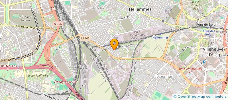 localisation de l'entreprise LESTREMPARC à LILLE