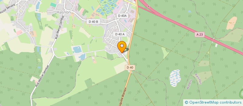 localisation de l'entreprise LESTREZ JONATHAN  HASNON