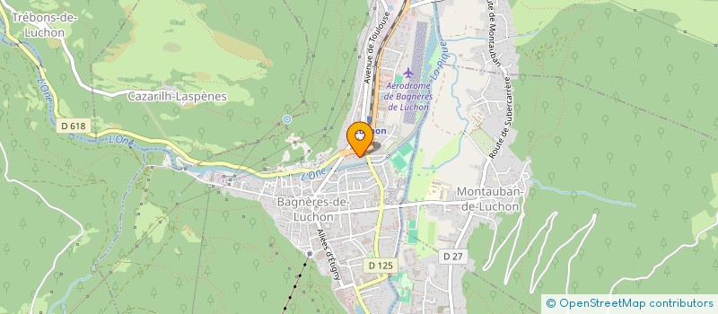 localisation de l'entreprise LESTROISBES à BAGNERES-DE-LUCHON