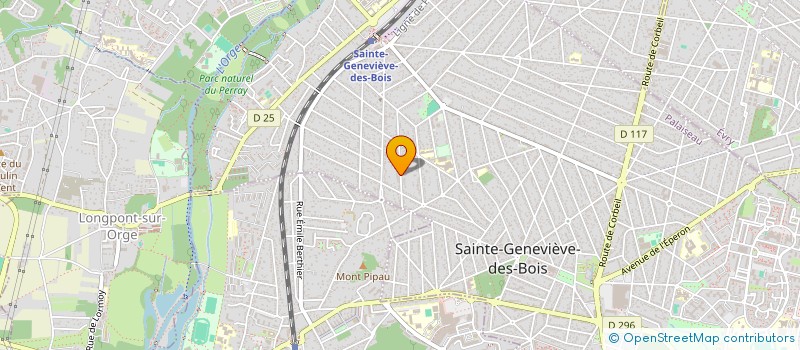 localisation de l'entreprise LESTROISIN à SAINTE-GENEVIEVE-DES-BOIS