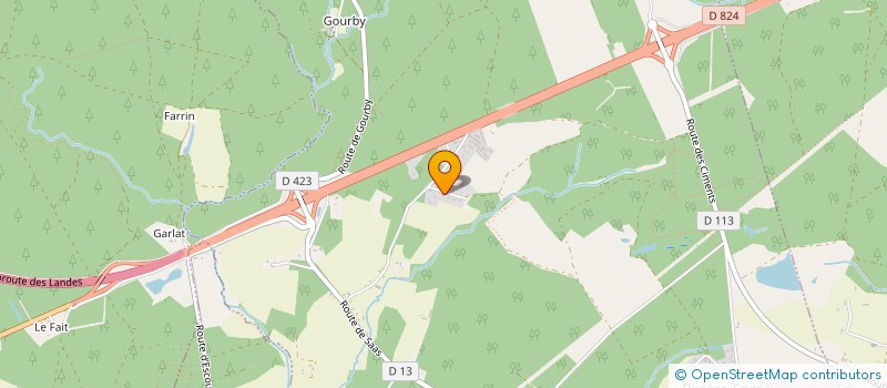 localisation de l'entreprise LESTROUSS  RIVIERE-SAAS-ET-GOURBY