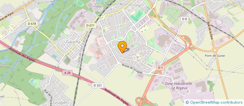 localisation de l'entreprise LESTUDIO59 à GAUCHY