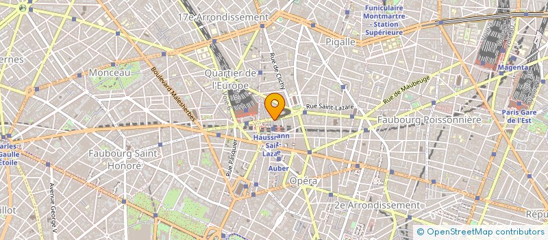 localisation de l'entreprise LESUR CHAUSSEUR à PARIS
