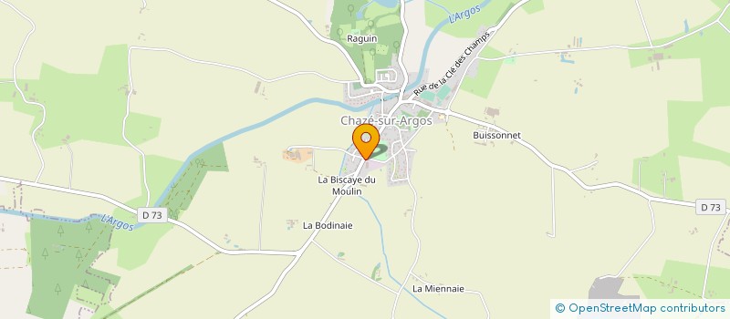 localisation de l'entreprise LESURTEL J.C. à CHAZE-SUR-ARGOS