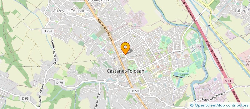 localisation de l'entreprise LESVOITURESDEJEAN à CASTANET-TOLOSAN