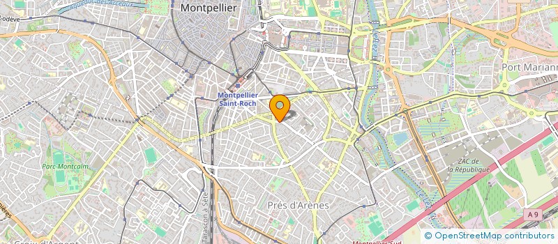 localisation de l'entreprise LESYOUSSOUFFIVOYAGENT  MONTPELLIER