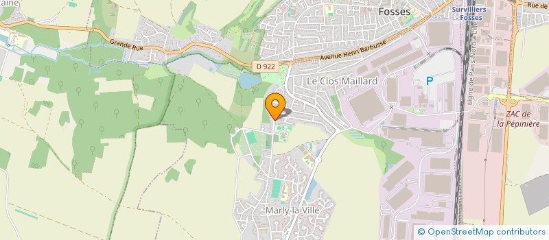 localisation de l'entreprise LET CONSULTING  MARLY-LA-VILLE