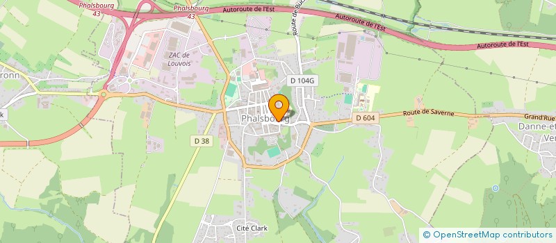 localisation de l'entreprise LET INVEST  PHALSBOURG