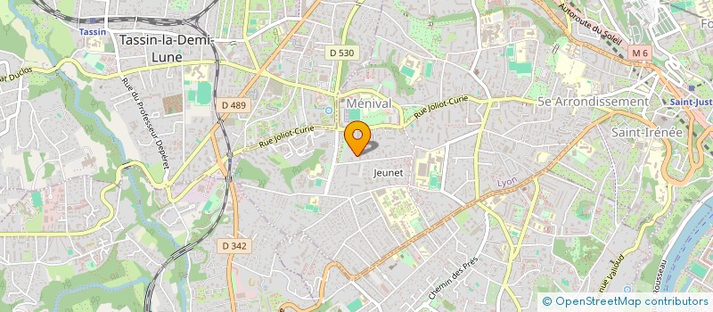 localisation de l'entreprise LET IT BE CONSULTING à LYON