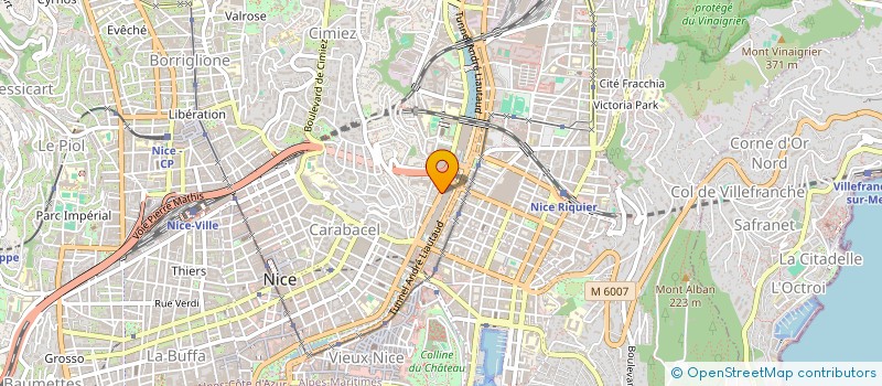 localisation de l'entreprise LET IT SHINE  NICE