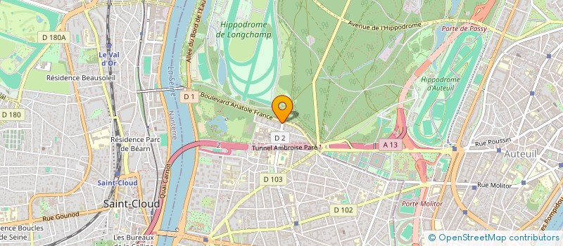 localisation de l'entreprise LET ME BOOK à BOULOGNE-BILLANCOURT