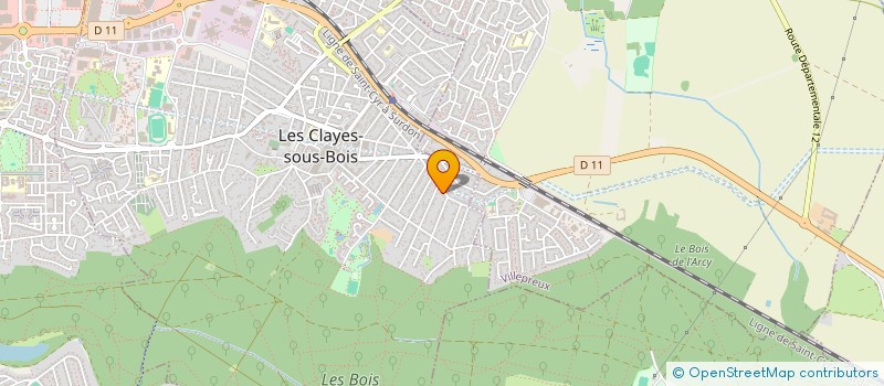 localisation de l'entreprise LET-MOTIV à LES CLAYES-SOUS-BOIS