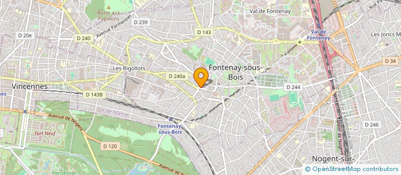 localisation de l'entreprise LET'S BUILD BODJE à FONTENAY-SOUS-BOIS