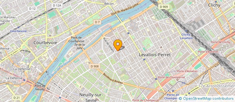 localisation de l'entreprise LET'S BUILD MY SCHOOL à LEVALLOIS-PERRET