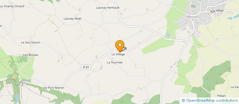 localisation de l'entreprise LET'S DANCE  PLOEUC-L'HERMITAGE