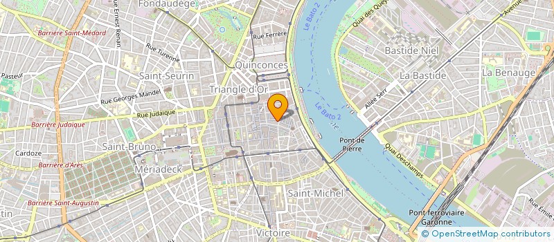 localisation de l'entreprise LET'S DANCE TIM  BORDEAUX