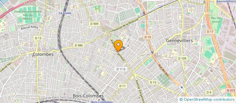 localisation de l'entreprise LET S ENHANCE à ASNIERES-SUR-SEINE