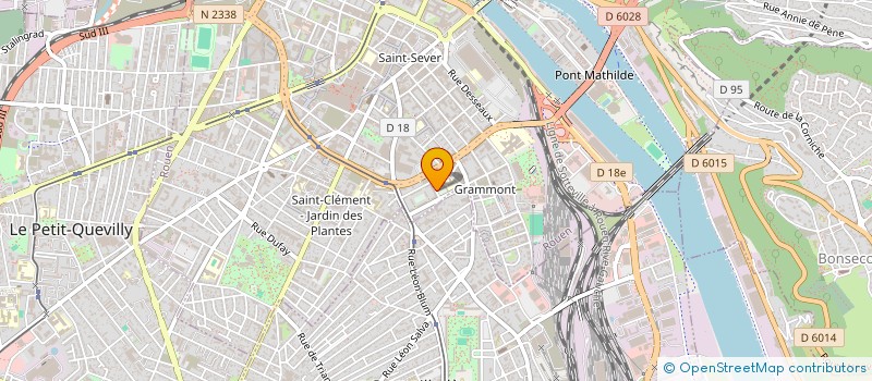 localisation de l'entreprise LET'S GO à ROUEN