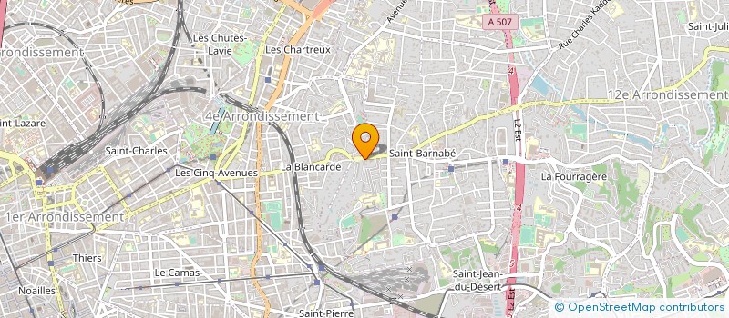 localisation de l'entreprise LET'S GO ROSIE à MARSEILLE