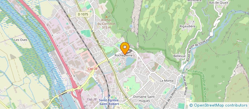 localisation de l'entreprise LET'S SING GOSPEL  SAINT-EGREVE