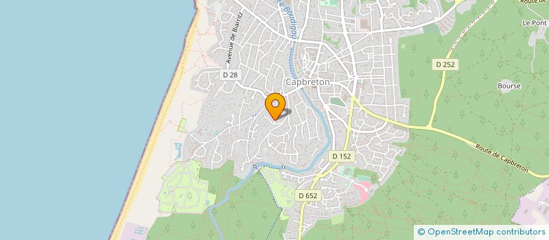 localisation de l'entreprise LET THE SUN SHINE  CAPBRETON