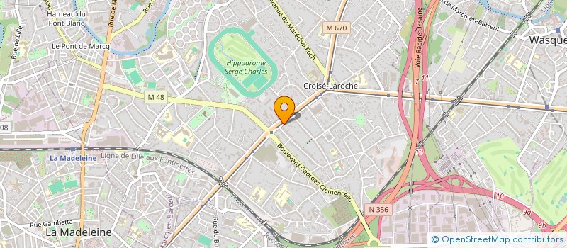 localisation de l'entreprise LETAILLEUR CONSEILS & PATRIMOINE à MARCQ-EN-BARŒUL